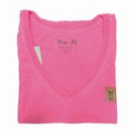 T-Shirt Básica Gola V Feminina Marruá Torn - Imagem 5