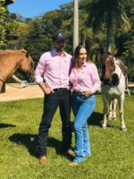 Camisa Masculina Xadrez Rosa Clássica Marruá Torn - Imagem 3