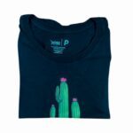 T-Shirt Feminina Preta Cacto Marruá Torn - Imagem 2