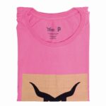 T-Shirt Feminina Marruá Torn com Estampa Quadradinho - Imagem 4