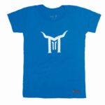 T-Shirt's Femininas Logo Marruá - Azul e Vermelha