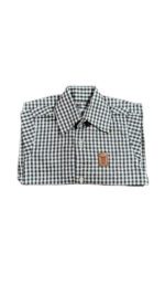 Camisa Infantil Xadrez Marrom Clássica Marruá Torn