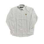 Camisa Masculina Xadrez Cinza Clássica Marruá Torn - Imagem 2